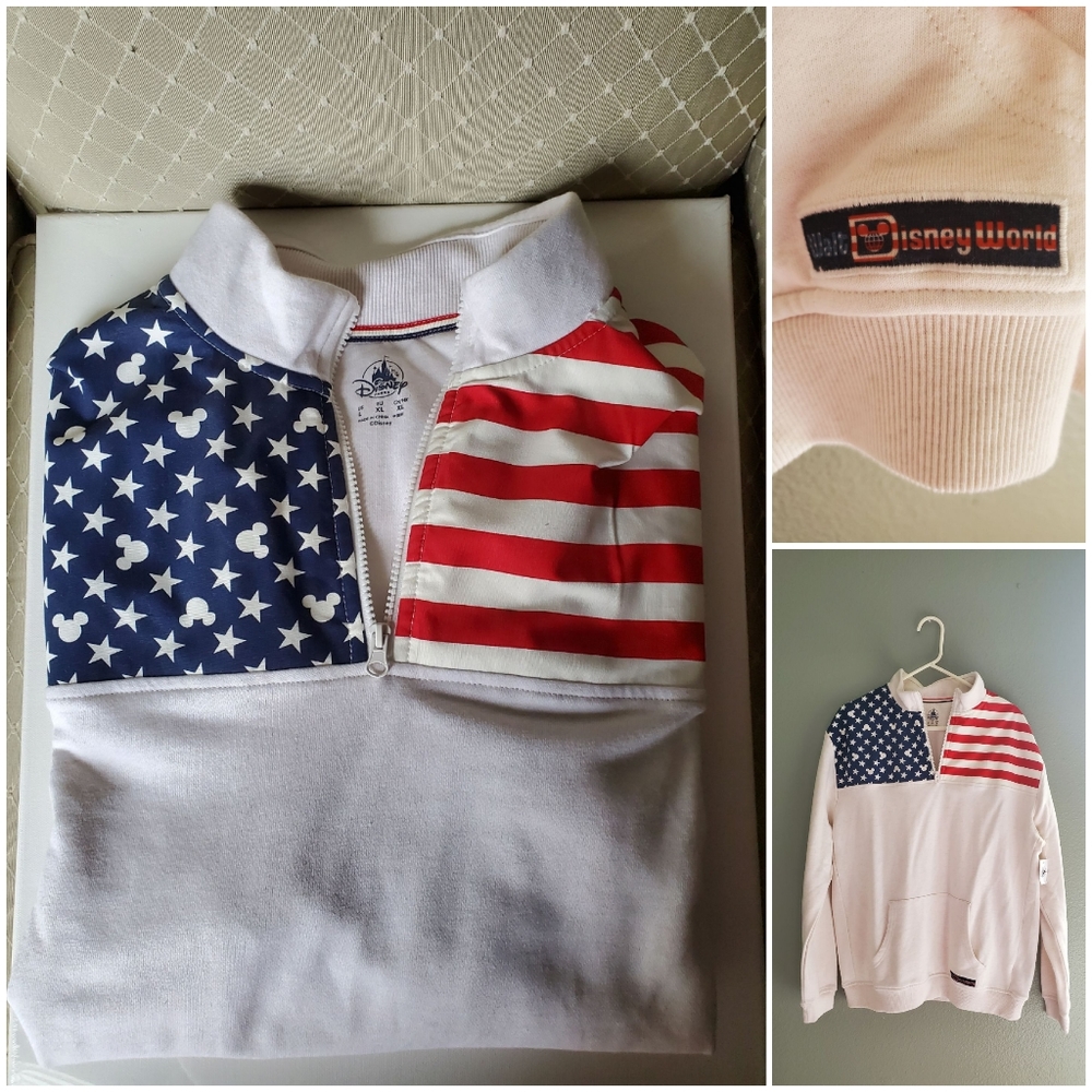 Disney Jacket American Flag